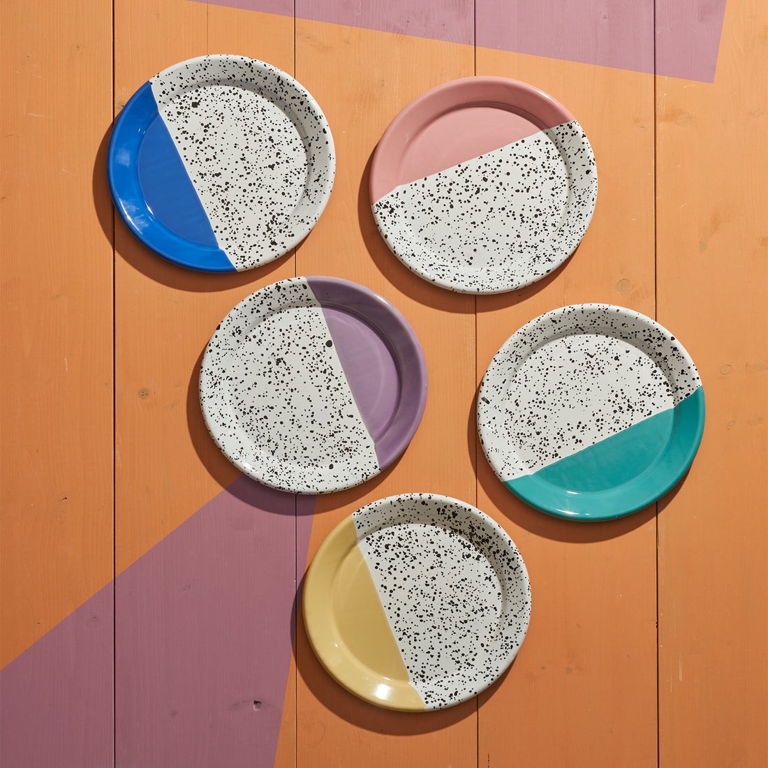 Kapka Mind-Pop Enamel Dinner Plate - Darling Spring