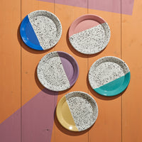 Kapka Mind-Pop Enamel Dinner Plate - Darling Spring