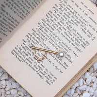 Minimalist Pearl Ring - Darling Spring