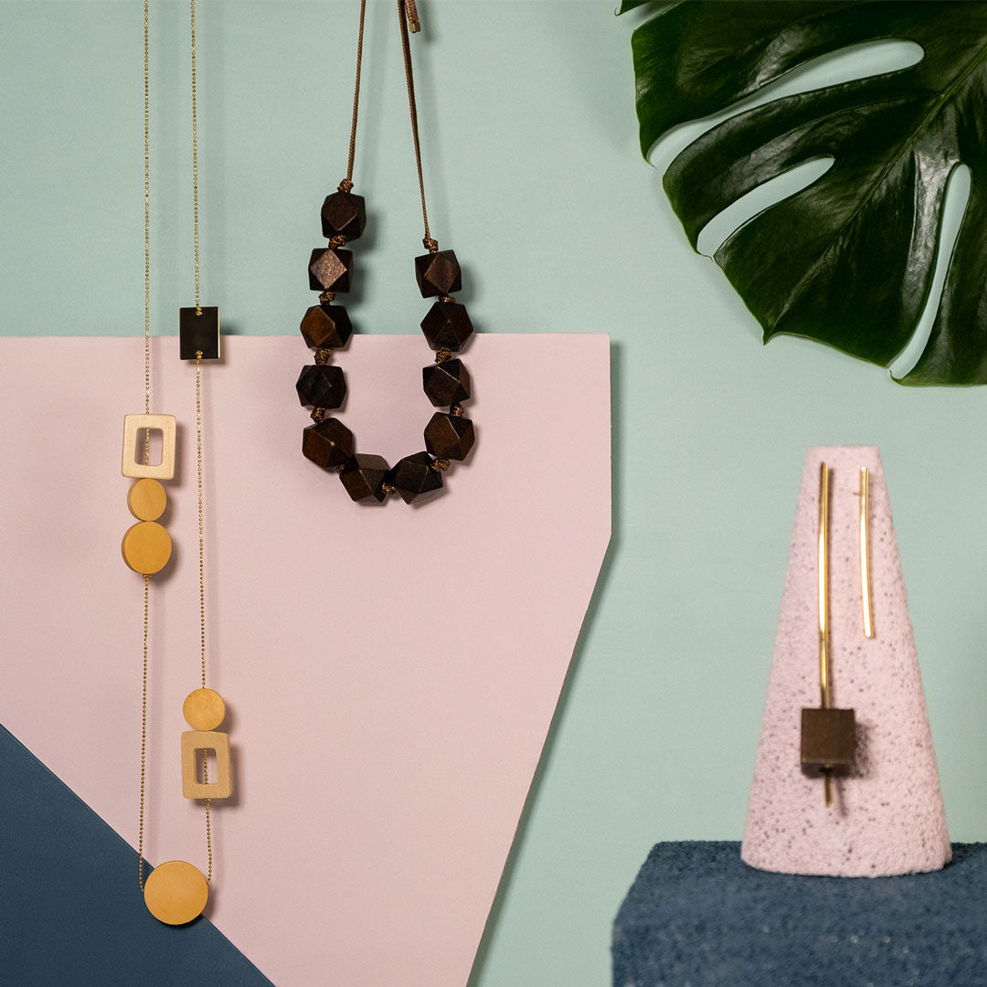Wood Necklace - Darling Spring