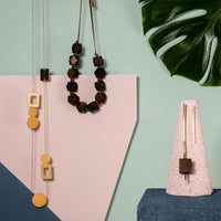 Wood Necklace - Darling Spring