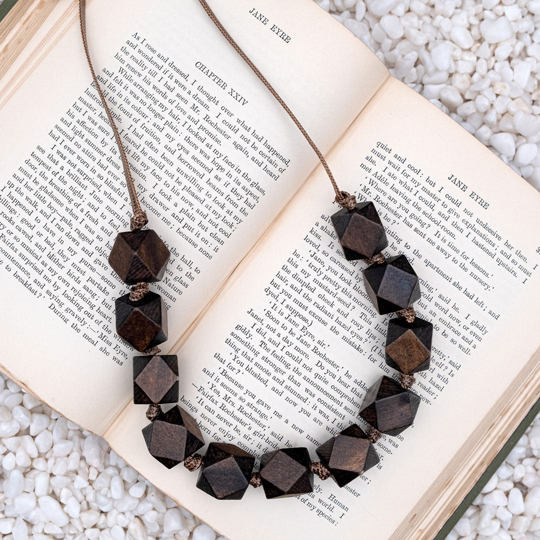 Wood Necklace - Darling Spring
