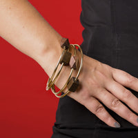 Wood Quartet Bracelet - Darling Spring
