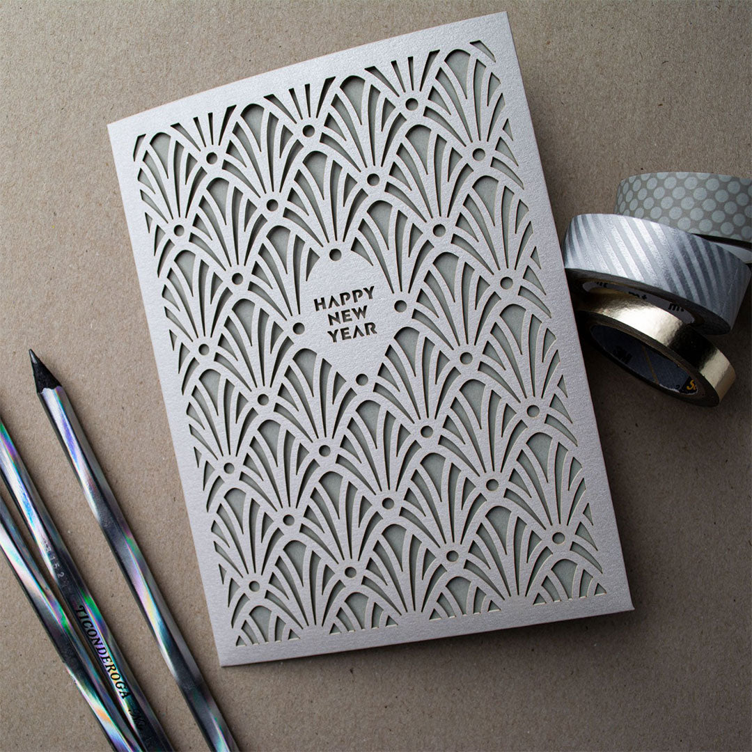 Happy New Year Pocket Cards Set of 6