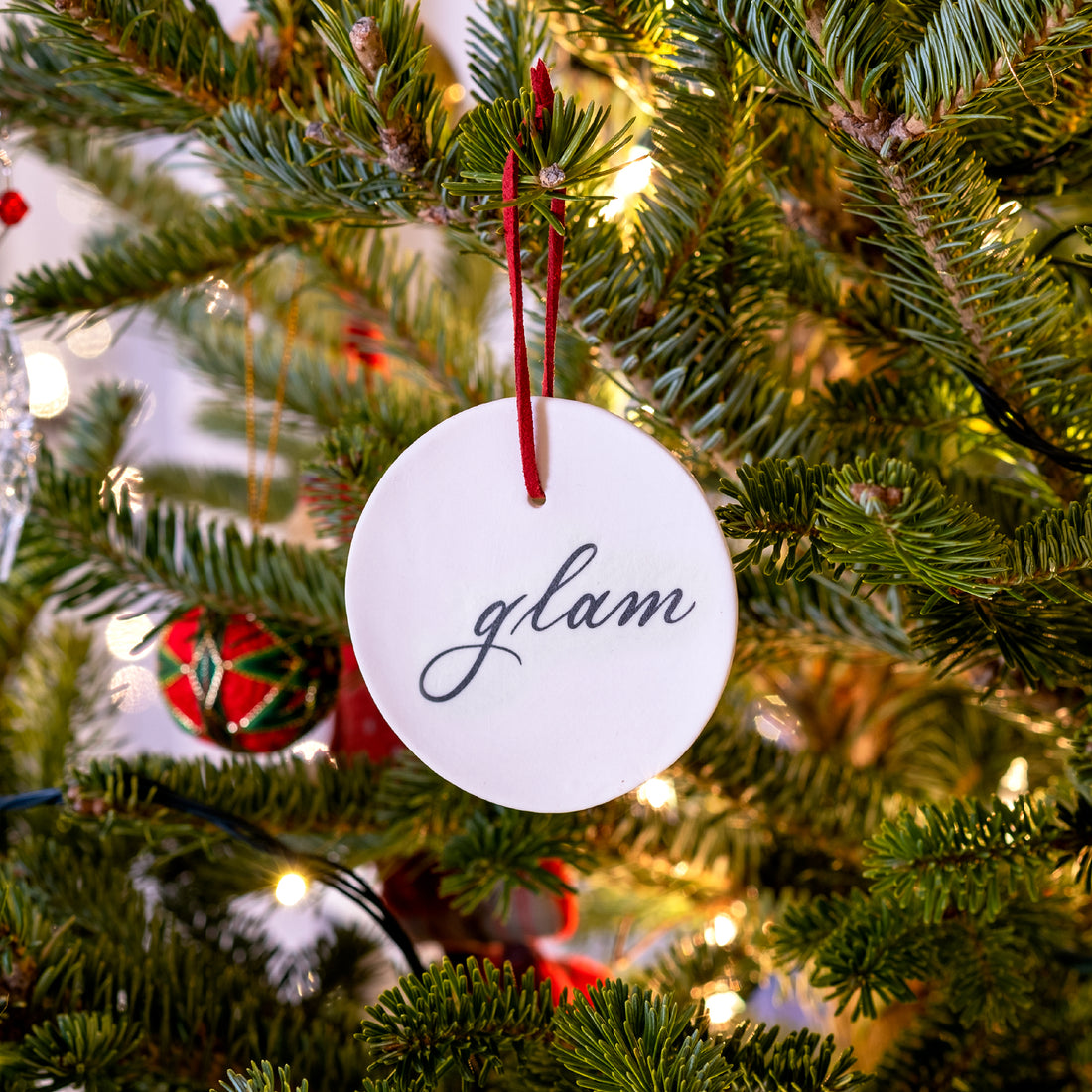 Awe & Glam Ornament Set of Two - Darling Spring