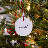 Reset & Breathe Ornament Set of Two - Darling Spring