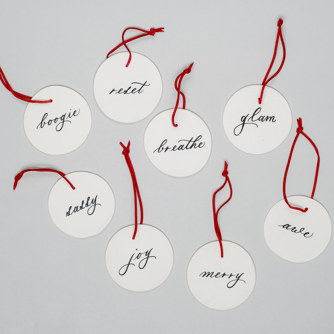 Awe & Glam Ornament Set of Two - Darling Spring