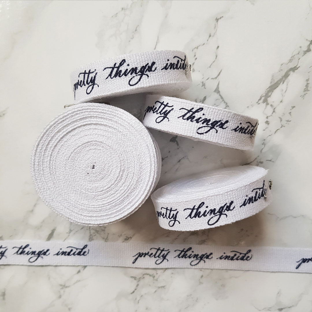 Calligraphy Gift Ribbon - Darling Spring
