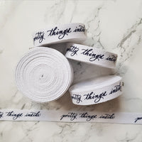 Calligraphy Gift Ribbon - Darling Spring