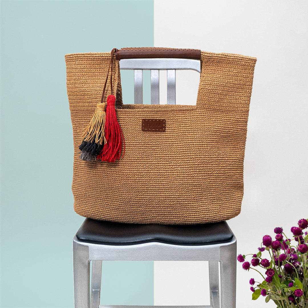 City Crochet Tote Bag - Darling Spring