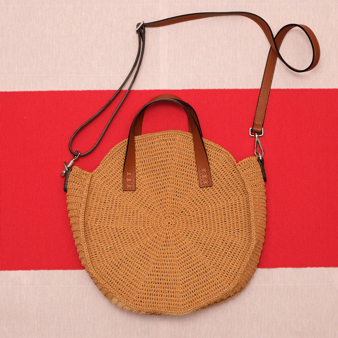 Hoop Crochet Crossbody Bag - Darling Spring