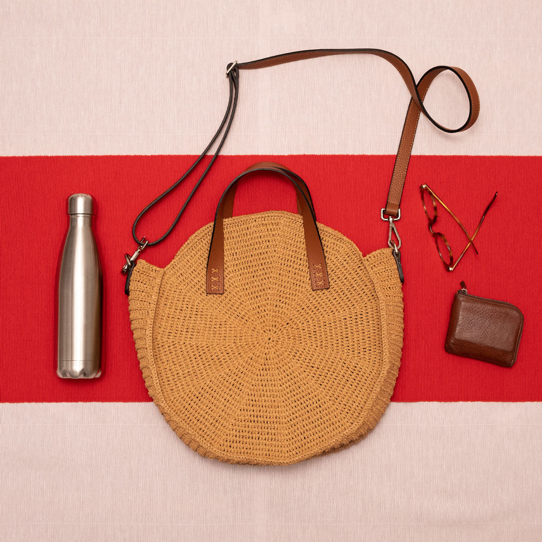 Hoop Crochet Crossbody Bag - Darling Spring