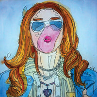 Bubblegum on the Go Fine Art Print - Darling Spring