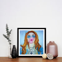 Bubblegum on the Go Fine Art Print - Darling Spring