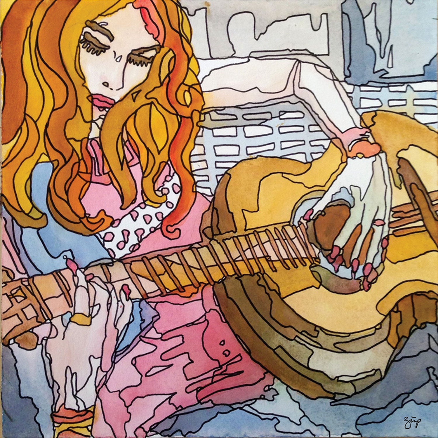 Playin' Fine Art Print Art, Books & Stationery Darling Spring