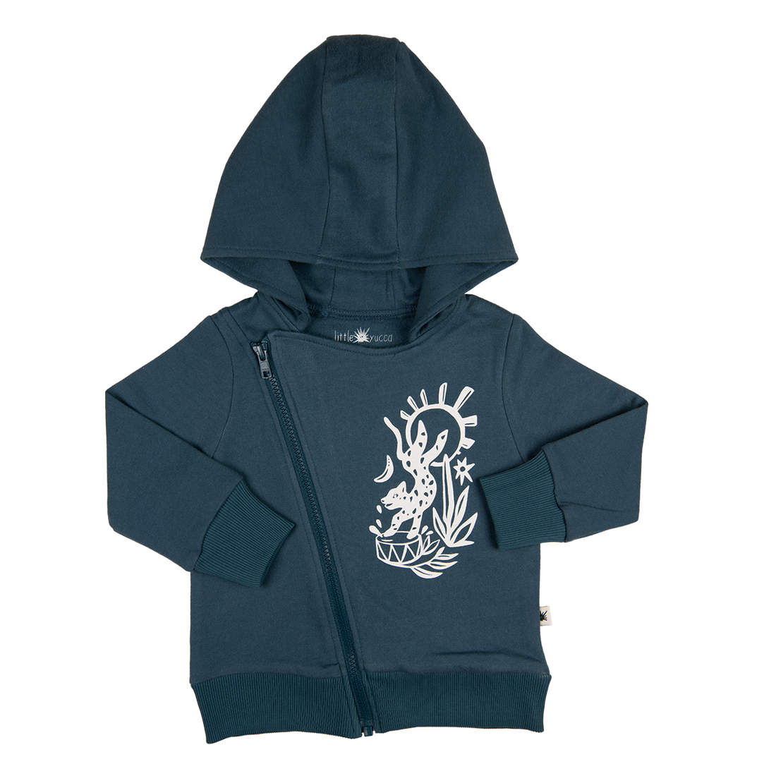 Beat Blue Hooded Sweatshirt - Darling Spring