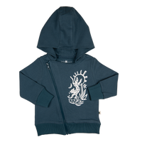 Beat Blue Hooded Sweatshirt - Darling Spring