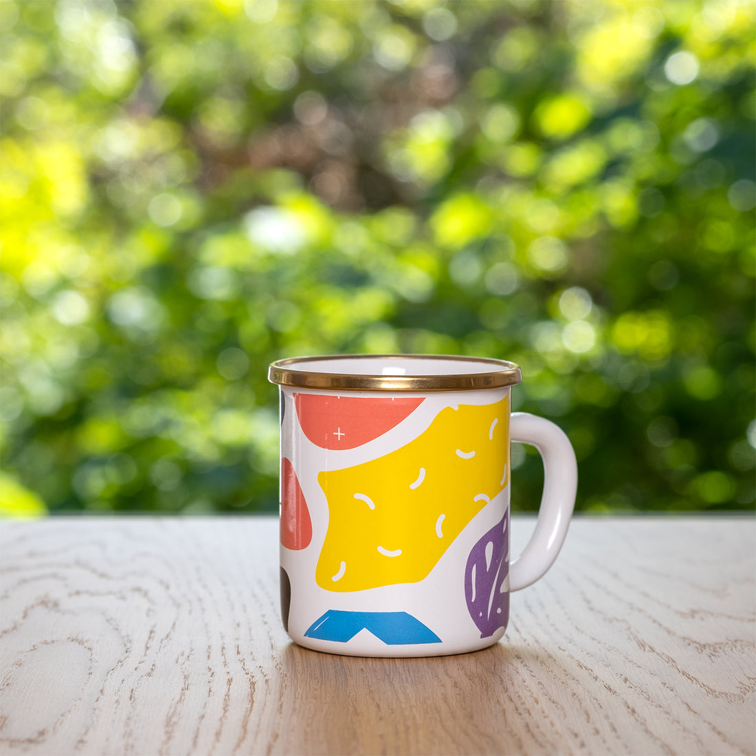 Kapka Flashback Small Enamel Mug - Darling Spring