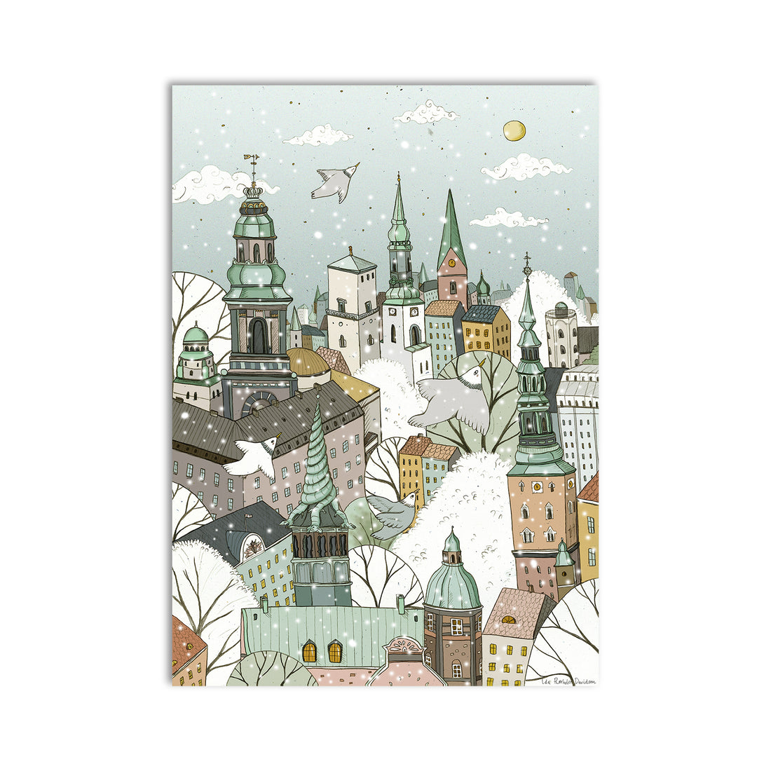 Seasons Of Copenhagen Art Print Set - Darling Spring