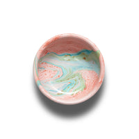 Multi Swirl Small Enamel Bowl