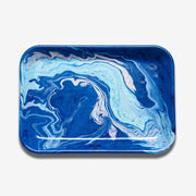 Multi Swirl Enamel Tray