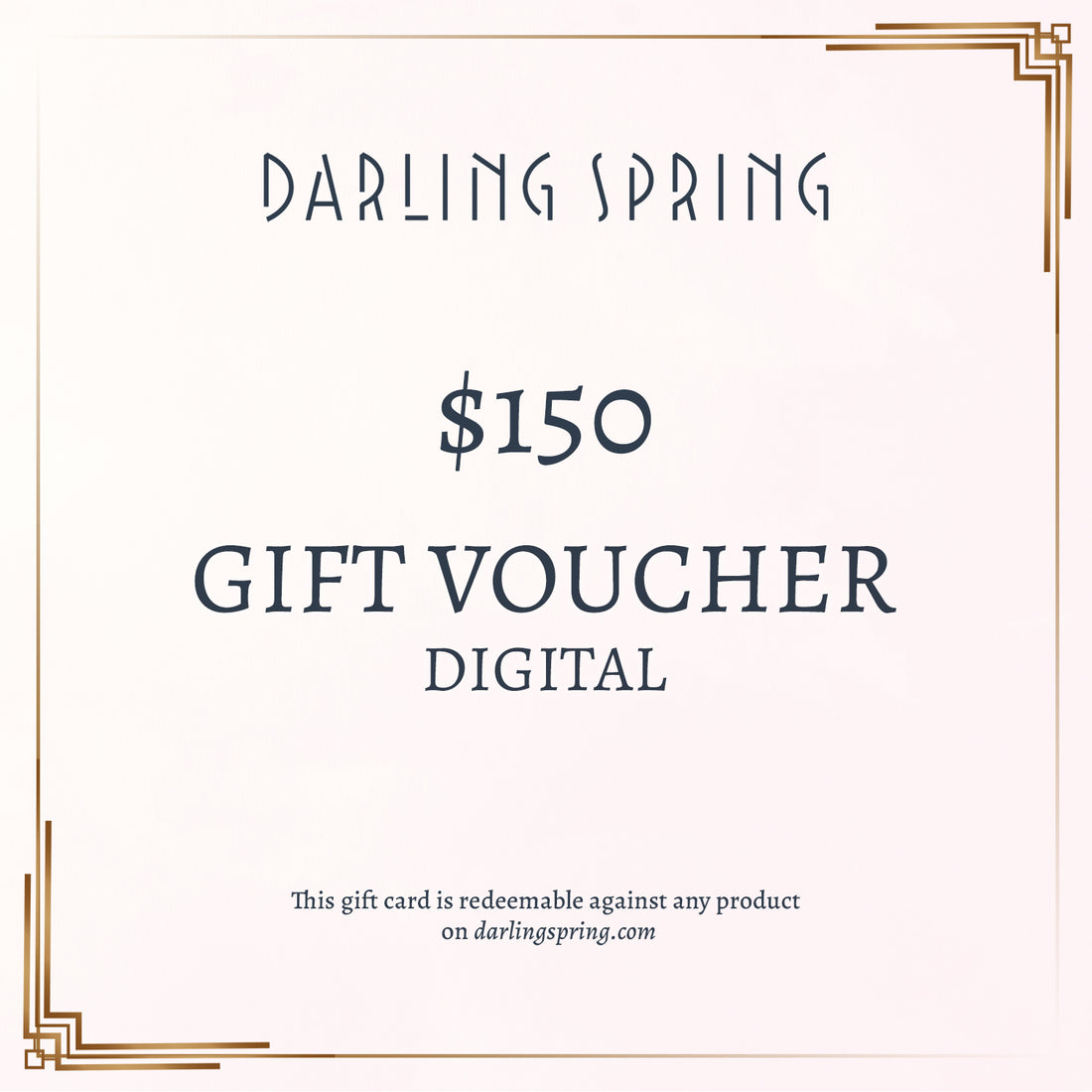 Darling Spring Digital Gift Voucher - Darling Spring