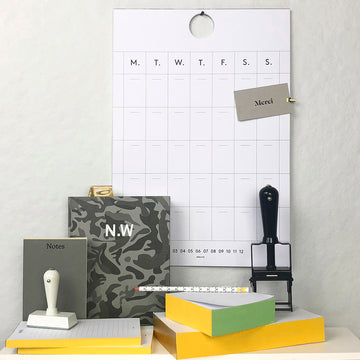 Perpetual Wall Calendar - Darling Spring