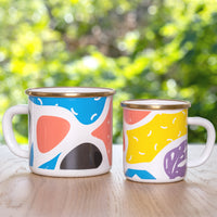 Kapka Flashback Large Enamel Mug - Darling Spring