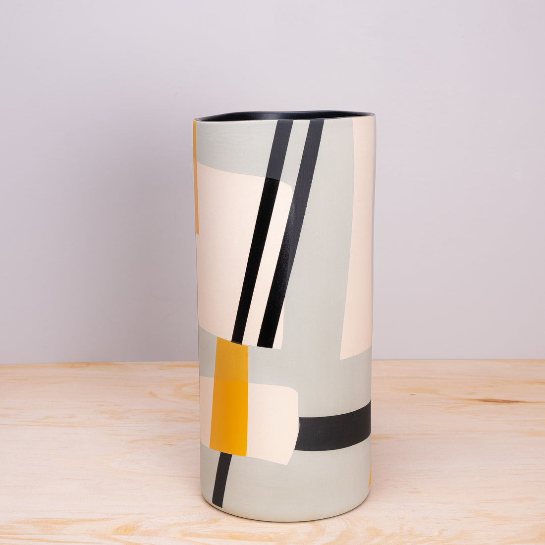 Sally Blair Bauhaus Mint Ceramic Vase - Darling Spring