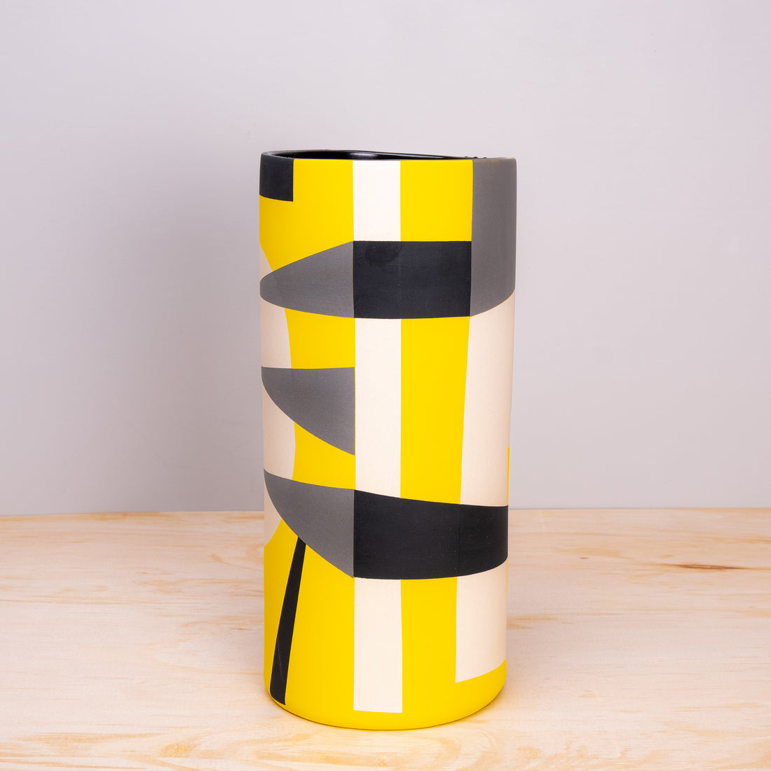 Sally Blair Bauhaus Yellow Ceramic Vase - Darling Spring