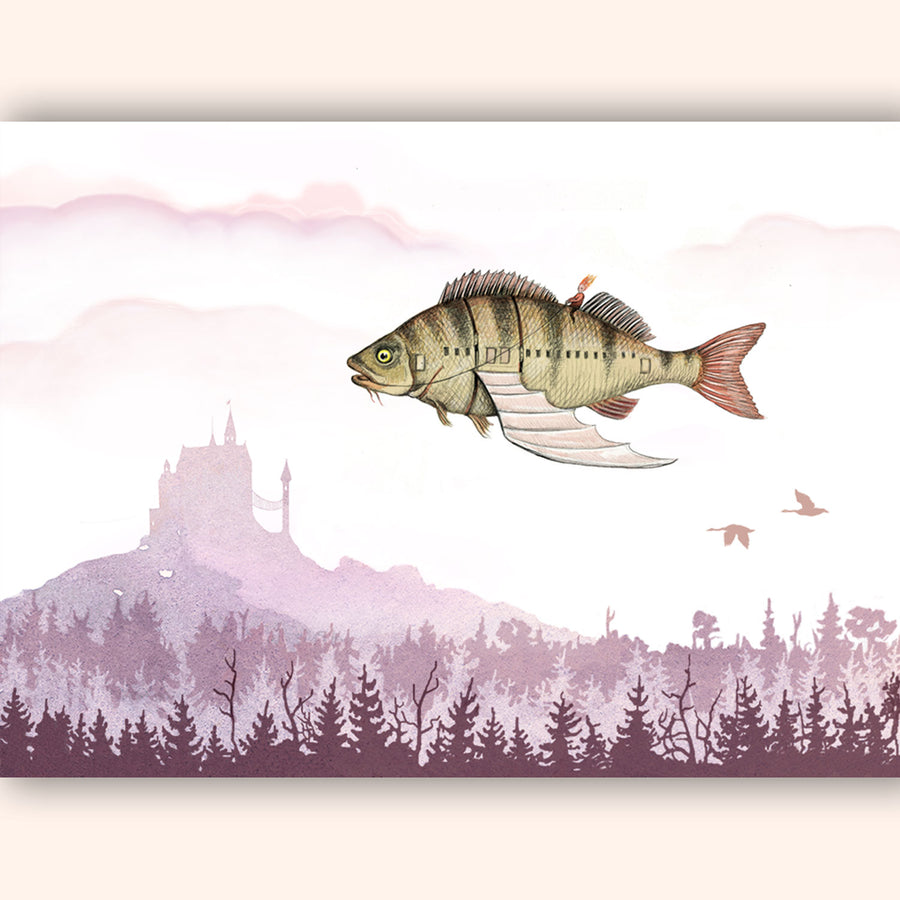 Fishy Dreams Art Print - Darling Spring