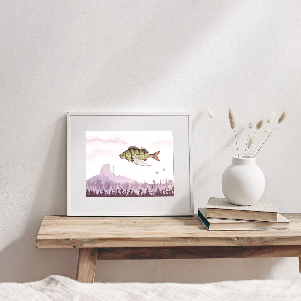 Fishy Dreams Art Print