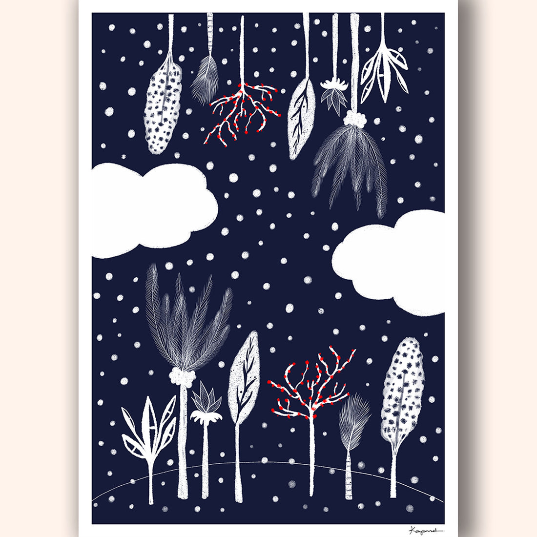 As above so below Art Print - Darling Spring