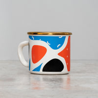 Kapka Flashback Large Enamel Mug - Darling Spring