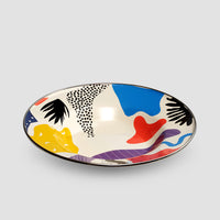 Kapka Flashback Large Enamel Fruit Plate - Darling Spring