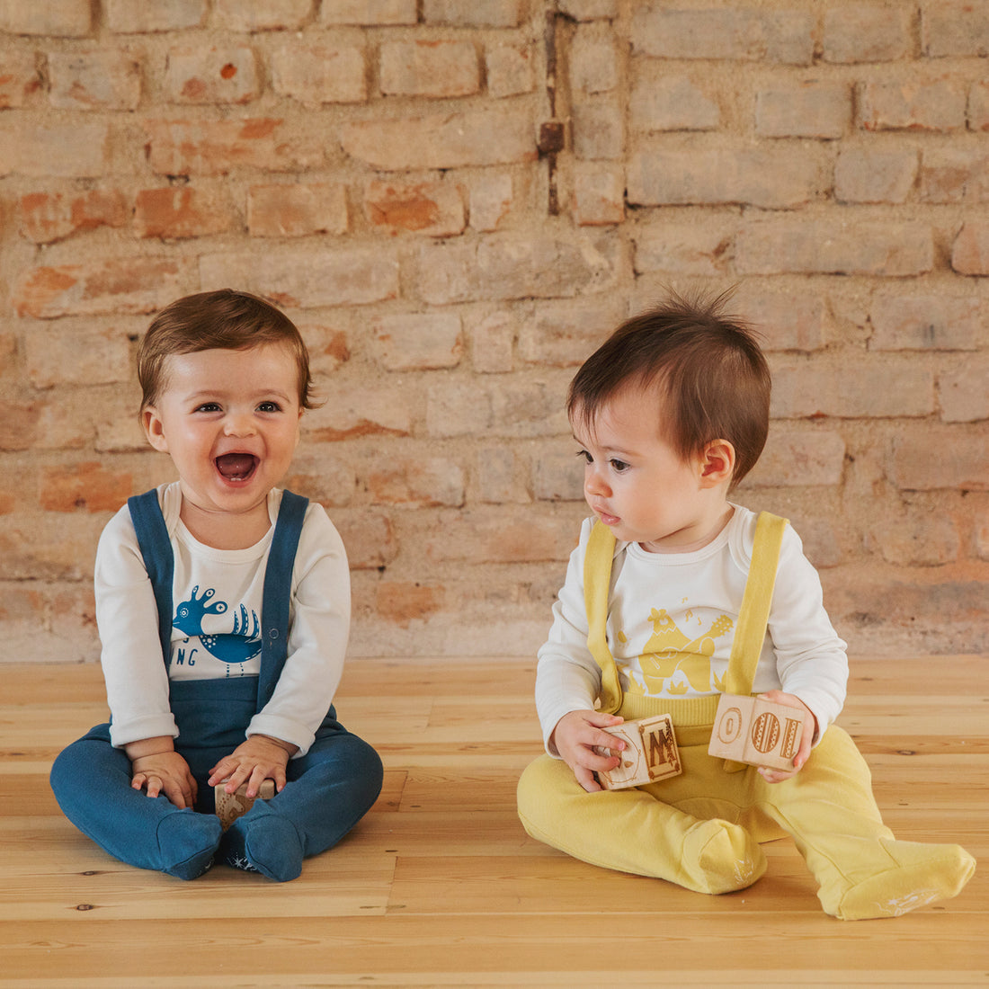Clap Baby Dungarees - Darling Spring