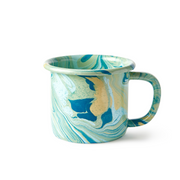 Multi Swirl Enamel Mug (Case of 4)