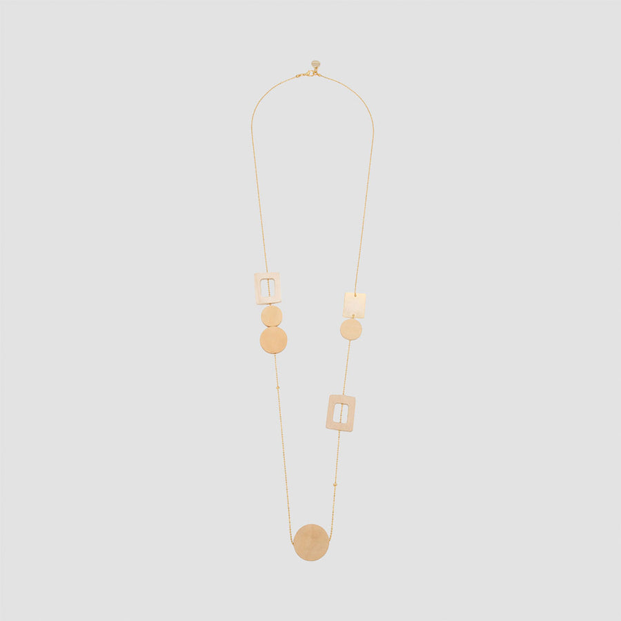 Wood Chain Necklace - Darling Spring