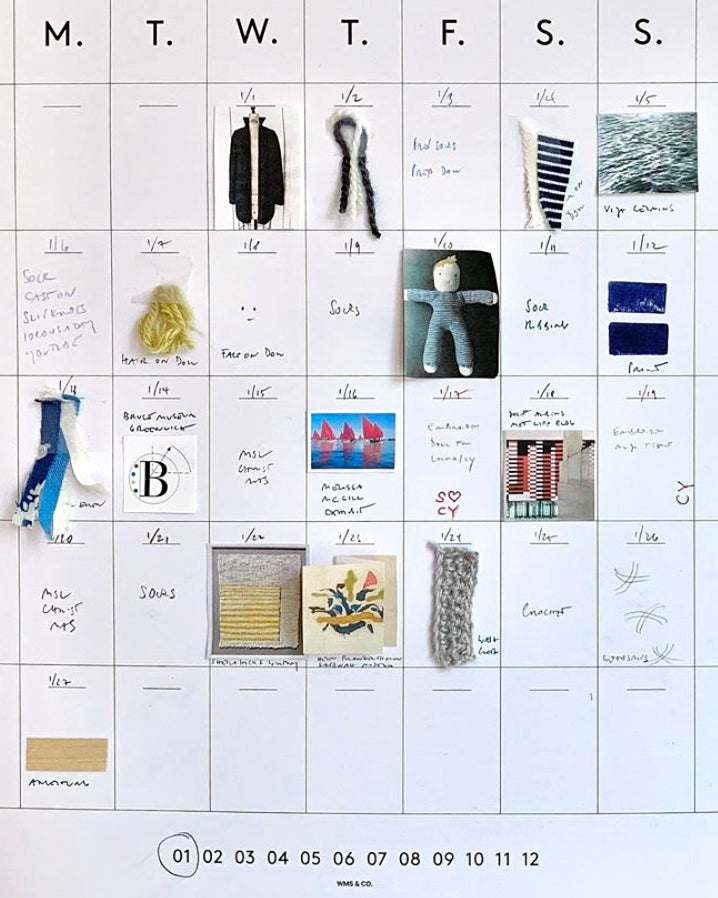 Perpetual Wall Calendar - Darling Spring