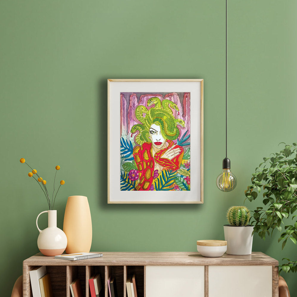 Medusa Fine Art Print - Art, Books & Stationery | Darling Spring