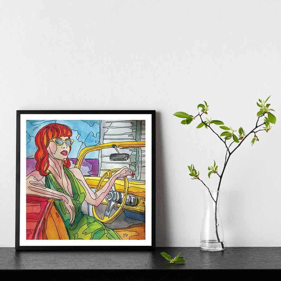 Redhead Fine Art Print