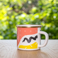 Kapka Flashback Large Enamel Mug - Darling Spring