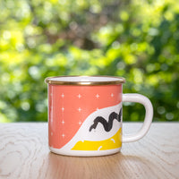 Kapka Flashback Large Enamel Mug - Darling Spring