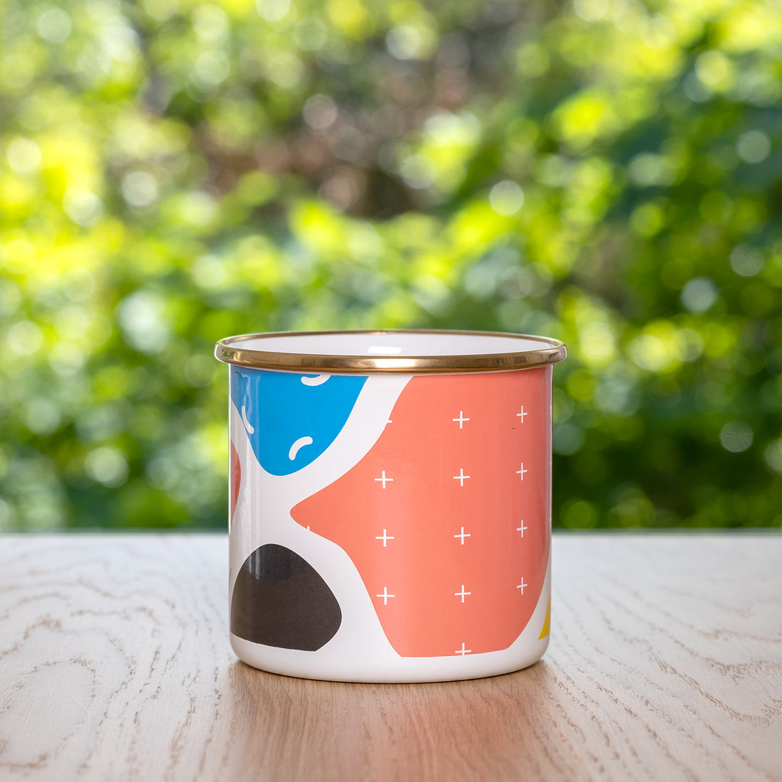 Kapka Flashback Large Enamel Mug - Darling Spring